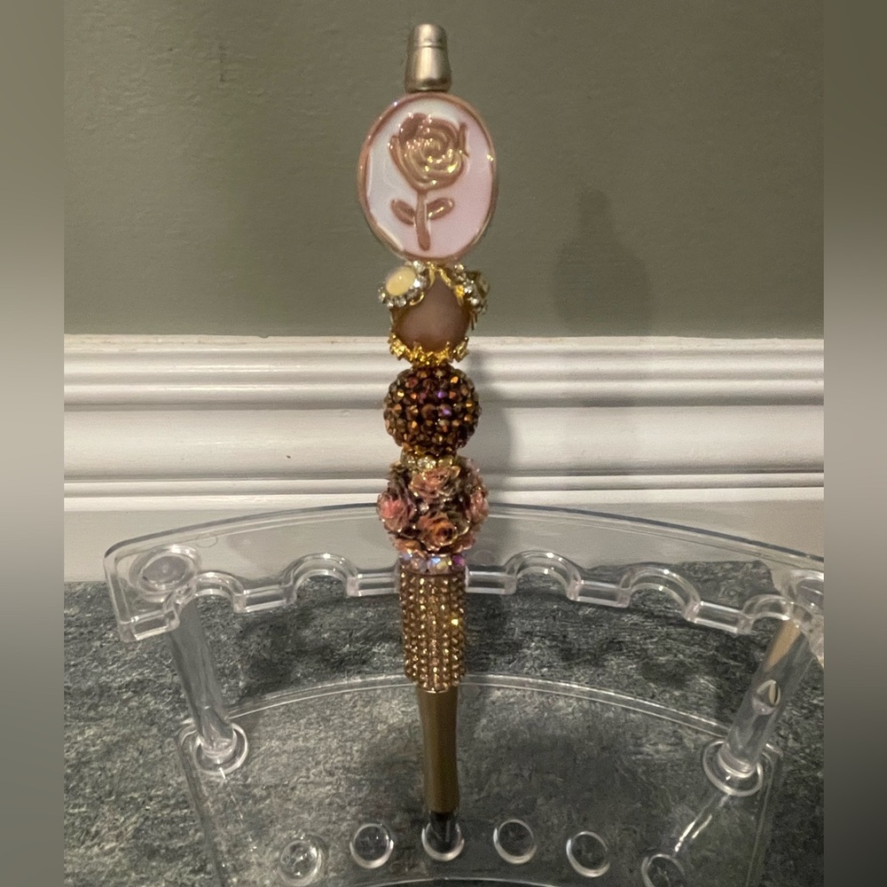 Homemade Beadable Fancy Extra Tall Pen